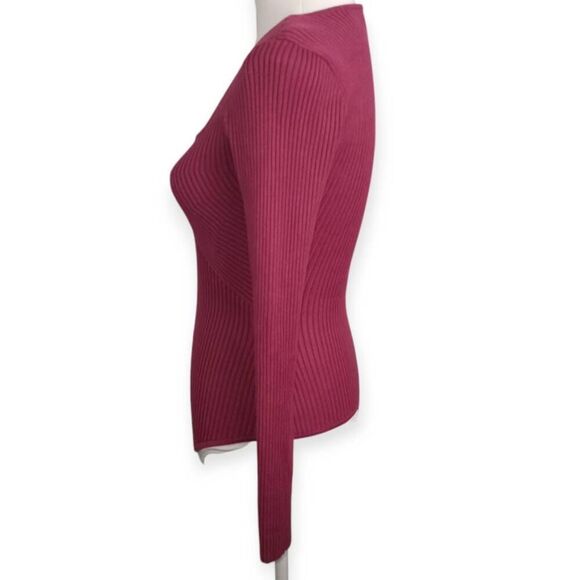 ABERCROMBIE AND FITCH FUCHSIA BODYSUIT SZ.M EUC - Picture 4 of 7